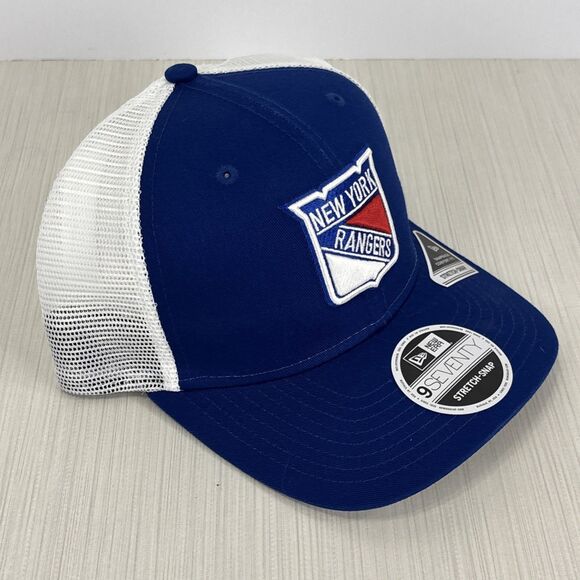 New York Rangers New Era 9Seventy 2 Tone Adjustable Snapback Trucker Hat NEW - Picture 4 of 6